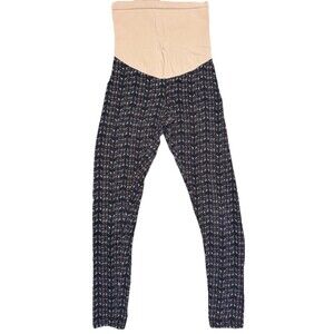 Motherhood Women's S Slate Blue Maternity Leggings Secret Fit Belly Ankle Pants